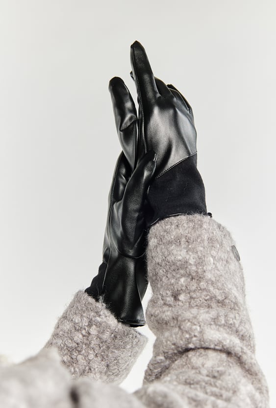 Rękawiczki z ekoskóry