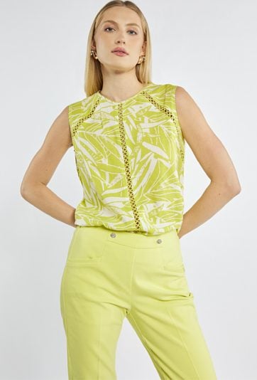 Bluzka bez rękawów