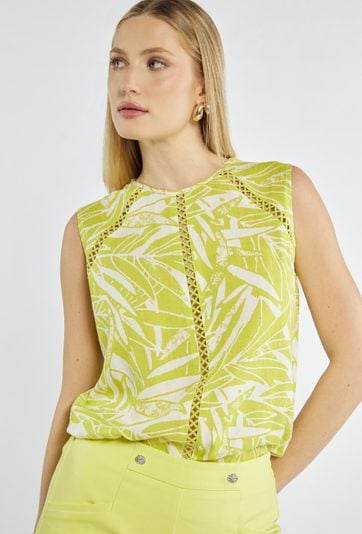 Bluzka bez rękawów