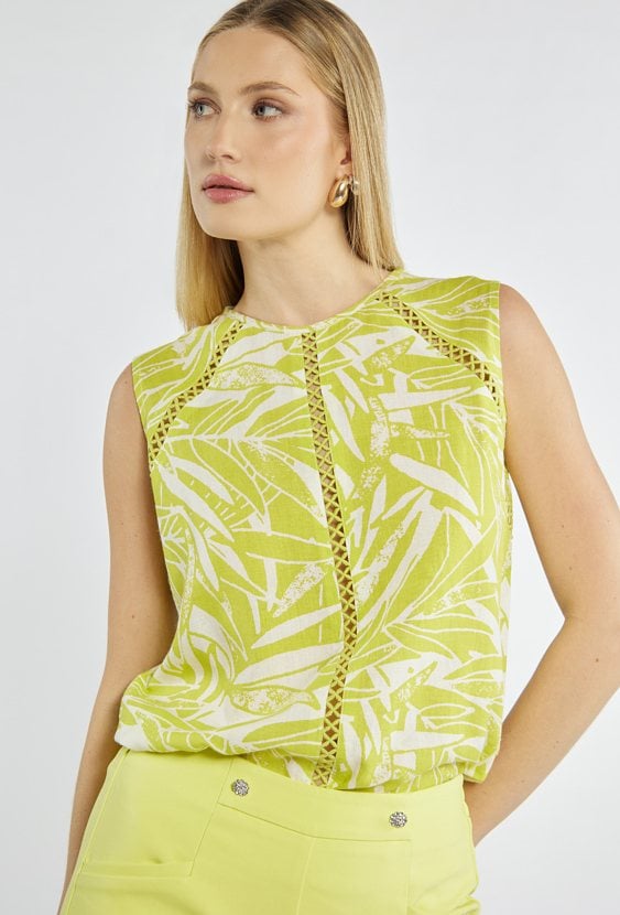 Bluzka bez rękawów