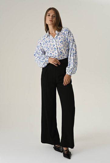 Bawełniana koszula w serca