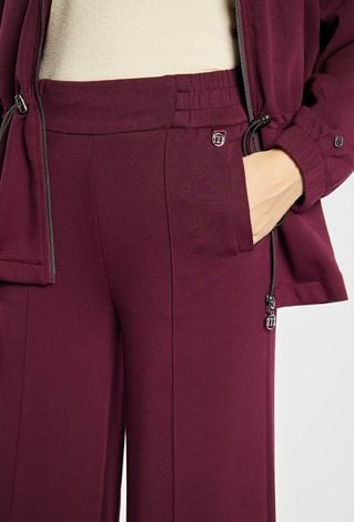 Spodnie z szeroką nogawką