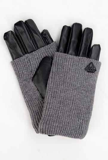 Rękawiczki damskie 2w1