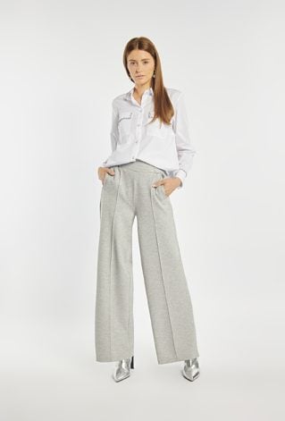 Spodnie z szeroką nogawką
