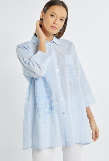 Oversizowa koszula damska