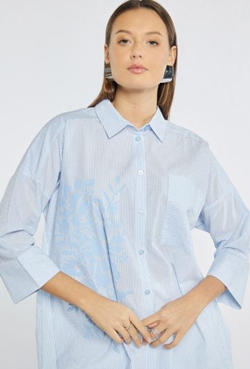 Oversizowa koszula damska