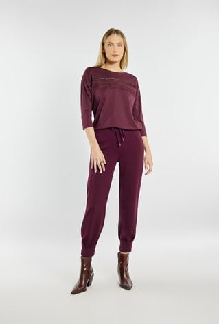 Spodnie z wiązaniem