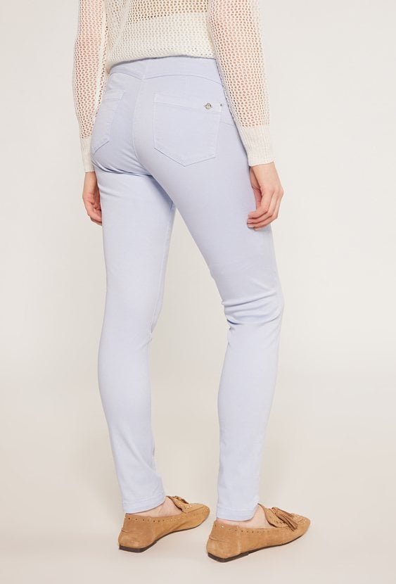 Materiałowe spodnie damskie