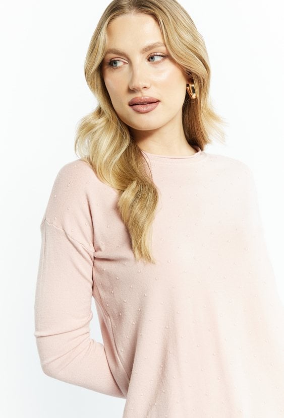 Wiskozowy sweter damski