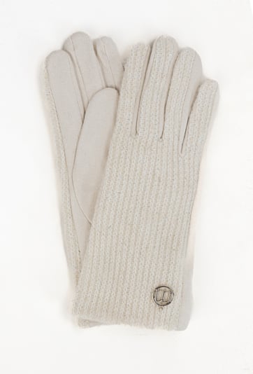 Rękawiczki damskie z połyskiem