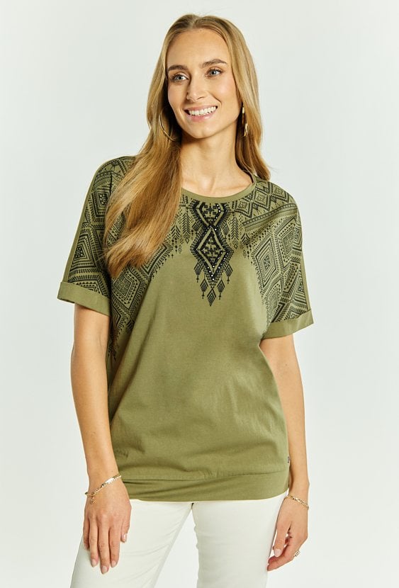 T-shirt damski z nadrukiem