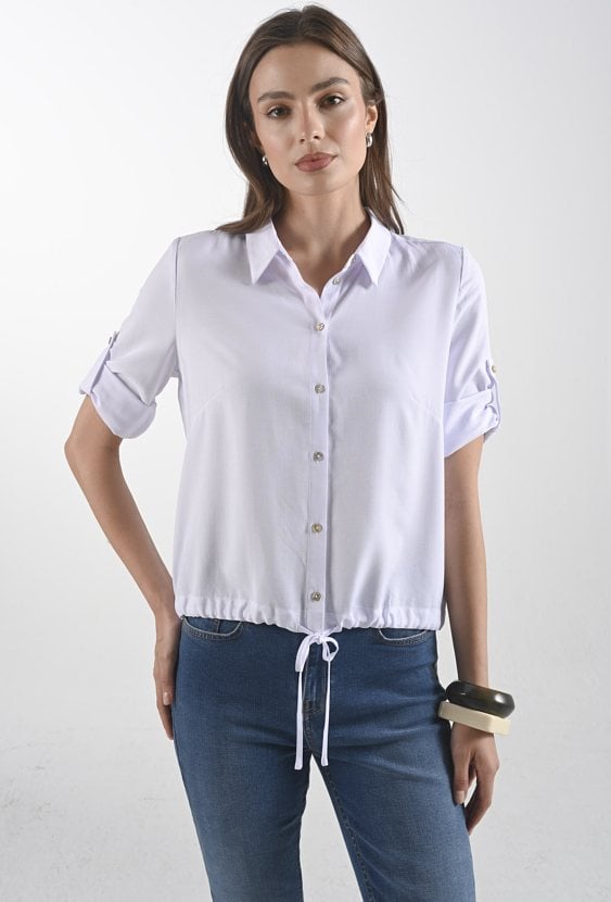 Koszula z wiązaniem
