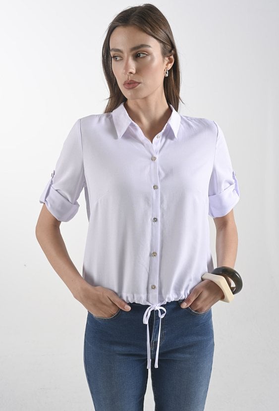 Koszula z wiązaniem