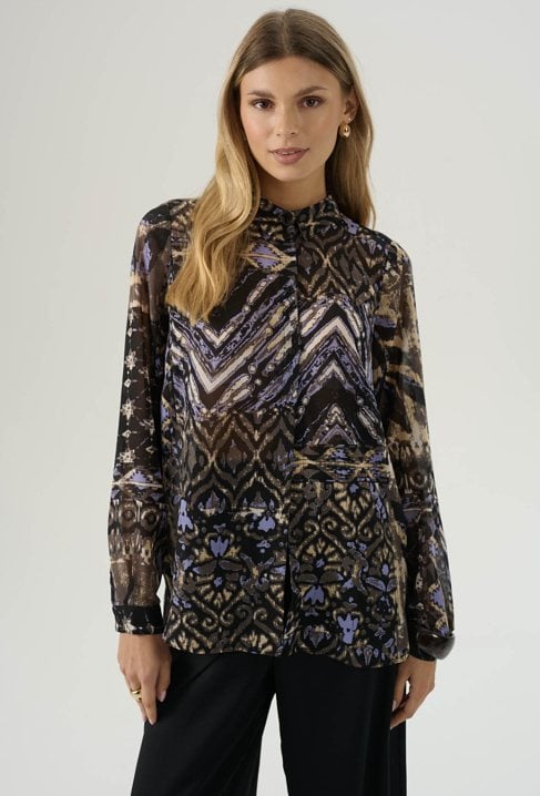 Szyfonowa lekka koszula