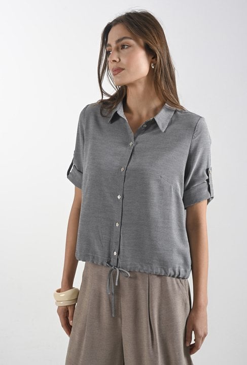 Koszula z wiązaniem