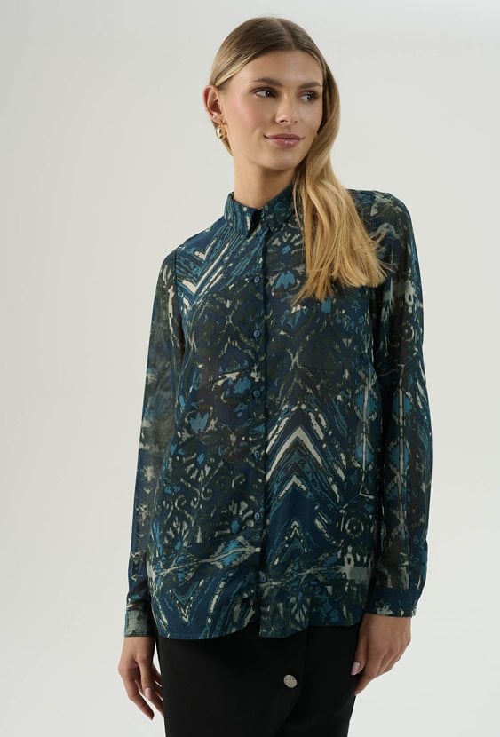 Szyfonowa lekka koszula