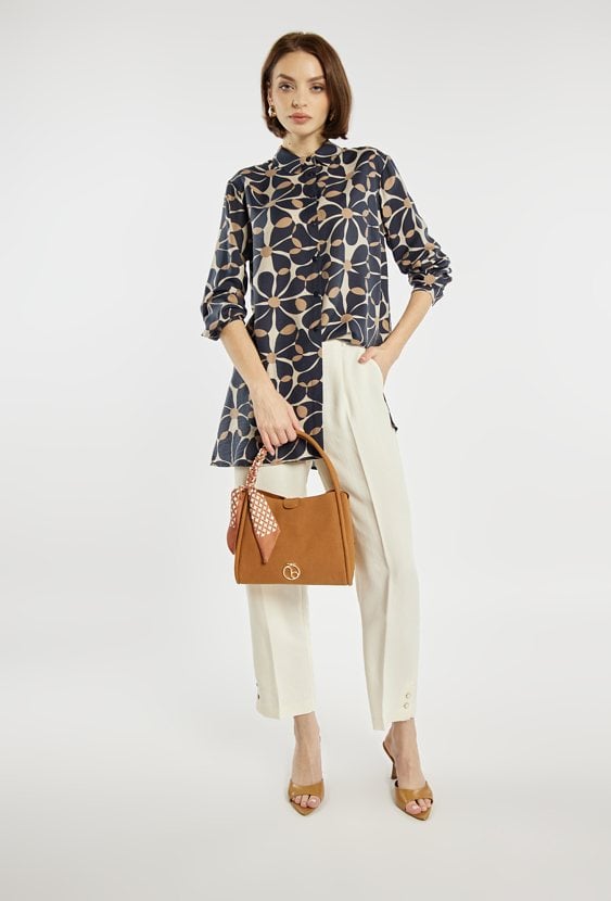 Torba damska z chustą