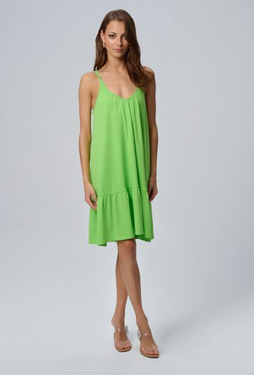 Bawełniana sukienka na ramiączkach