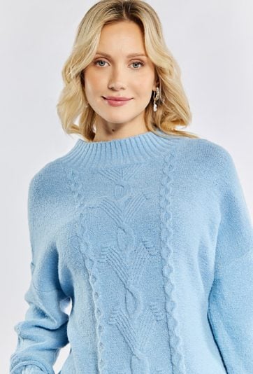 Sweter z półgolfem