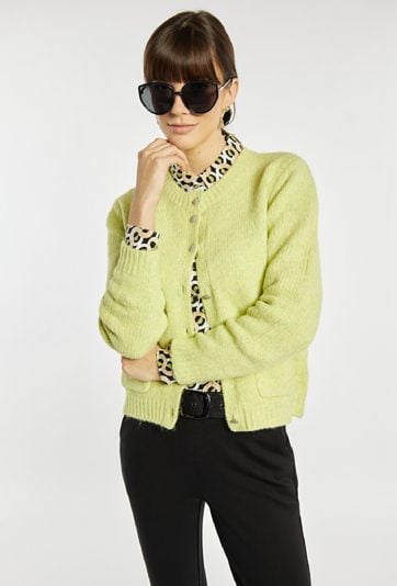 Rozpinany sweter damski