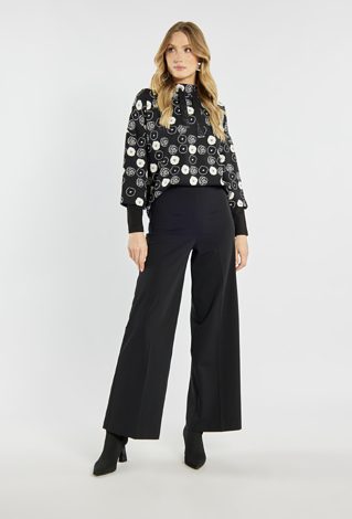 Eleganckie czarne spodnie