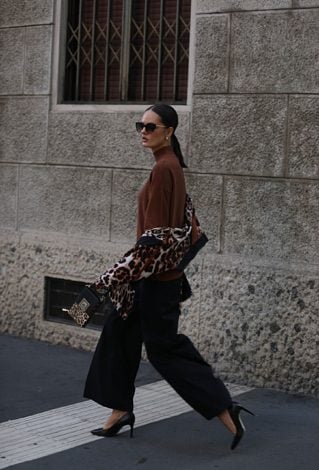 Eleganckie czarne spodnie