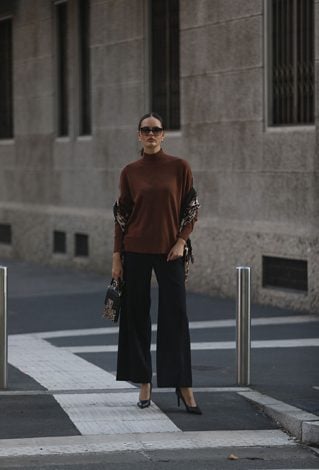 Eleganckie czarne spodnie