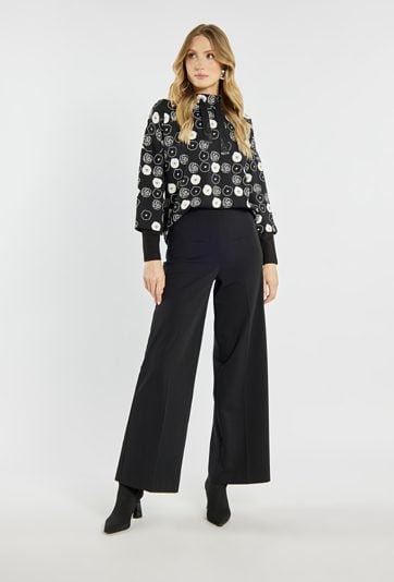 Eleganckie czarne spodnie