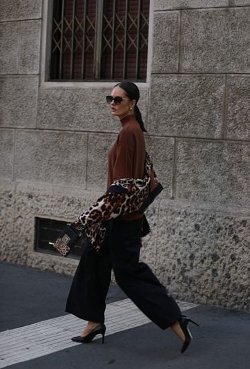 Eleganckie czarne spodnie