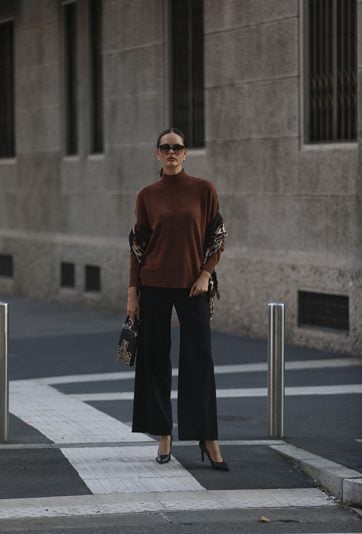 Eleganckie czarne spodnie