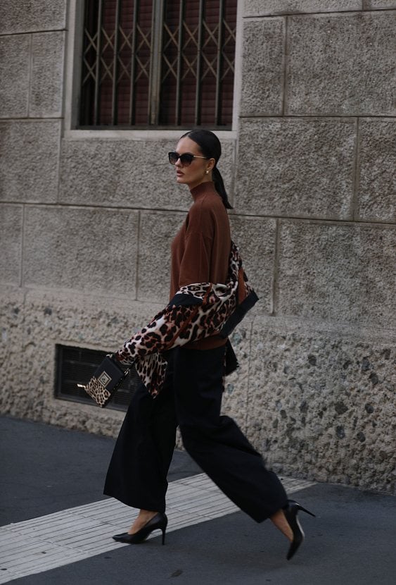 Eleganckie czarne spodnie