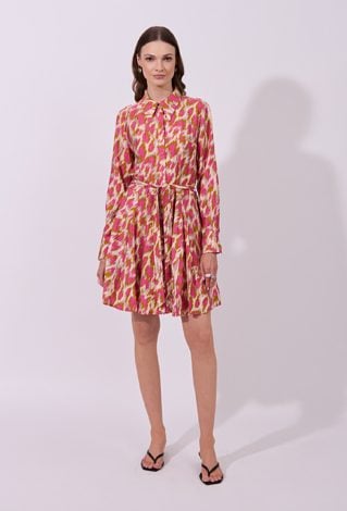 Sukienka z kołnierzem