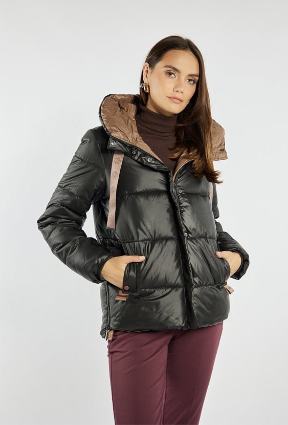 Kurtka damska z kapturem