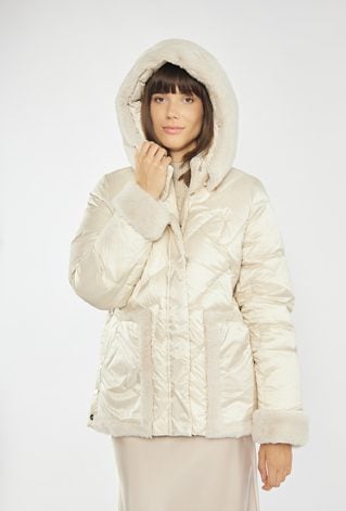 Kurtka damska z kapturem