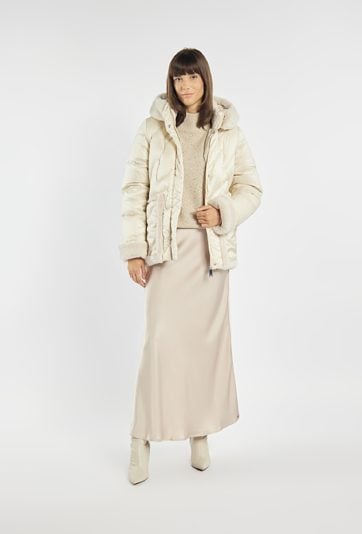 Kurtka damska z kapturem