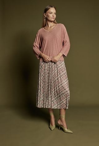 Wzorzysta sukienka