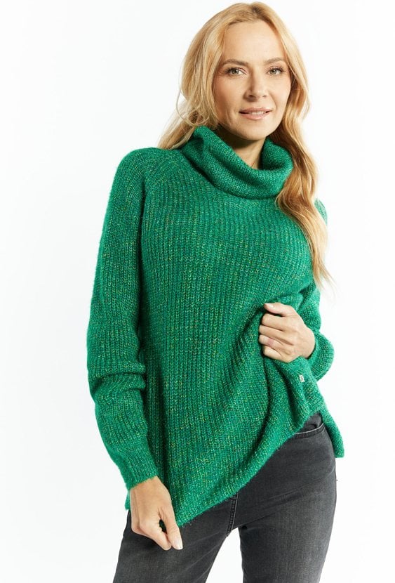 Wiskozowy golf damski