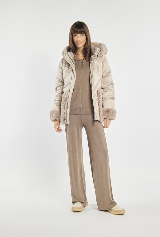 Kurtka damska z kapturem