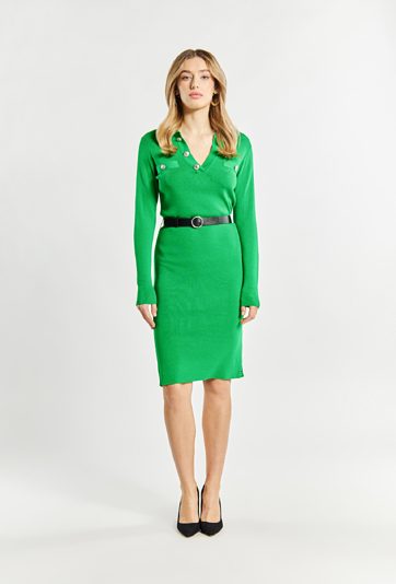 Wiskozowa sukienka damska