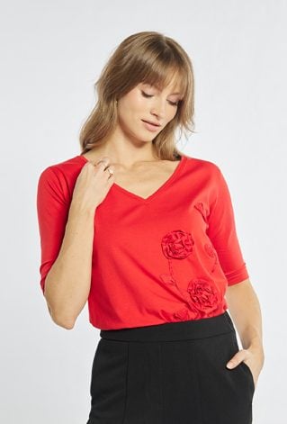 T-shirt z bawełny