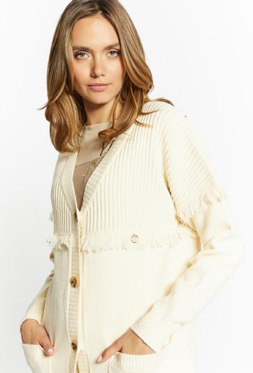 Zapinany sweter na guziki