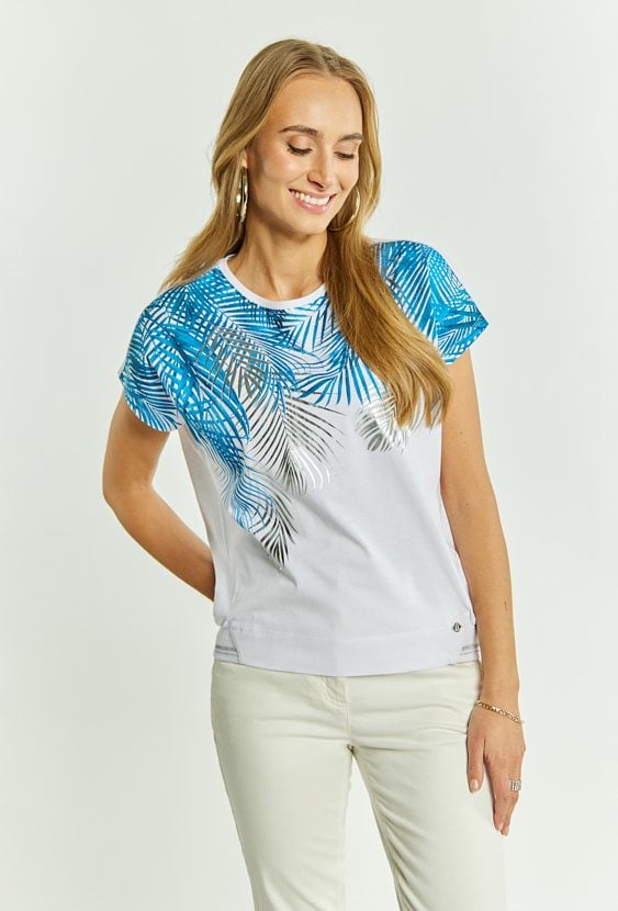 T-shirt damski z nadrukiem