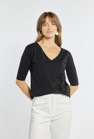 T-shirt z bawełny
