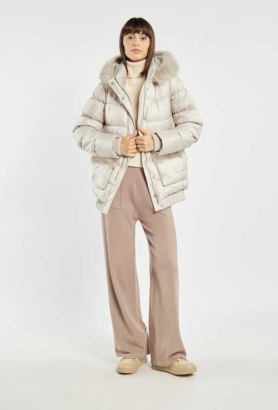 Pikowana kurtka damska