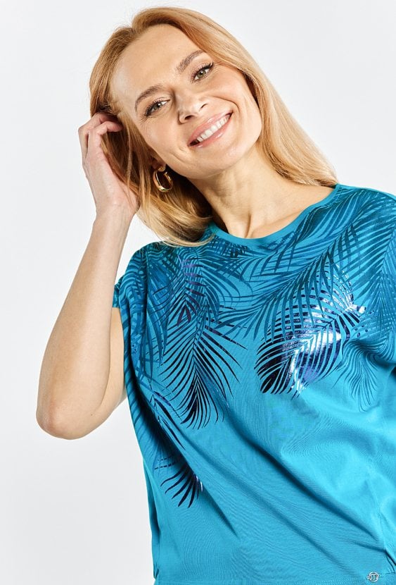 T-shirt damski z nadrukiem