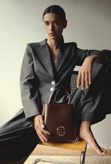 Spodnie z szeroką nogawką