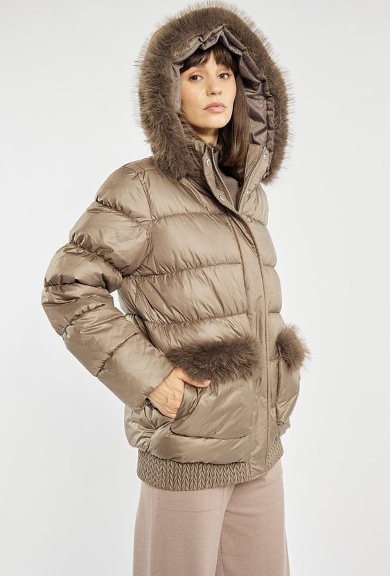 Pikowana kurtka damska