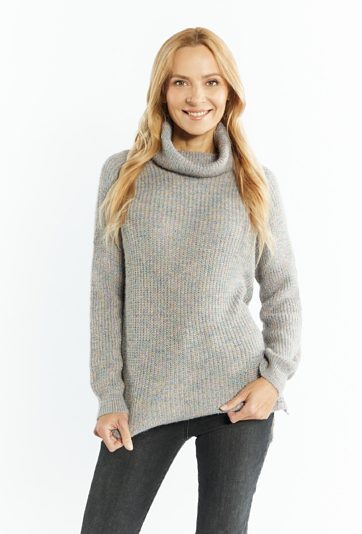 Wiskozowy golf damski