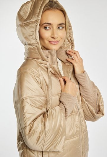 Lekka kurtka z pikowaniem