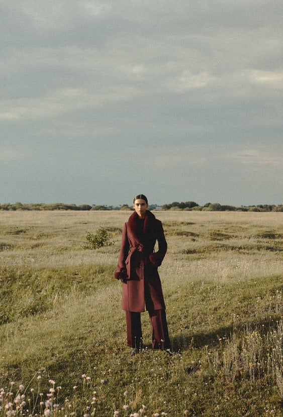 Spodnie o szerokim kroju